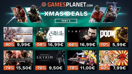 Woche drei im Gamesplanet Xmas-Deal mit Doom und Vampyr [Anzeige]