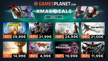 XMAS-Wochen bei Gamesplanet mit Borderlands 3 und Red Dead Redemption 2 [Anzeige]