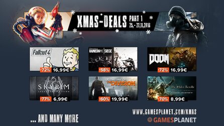 XMAS-Sale bei Gamesplanet - Rainbow Six: Siege günstiger als bei Ubisoft!