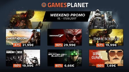 Wildlands, Siege und Dark Souls 3 - Endlose Spielstunden bei Gamesplanet