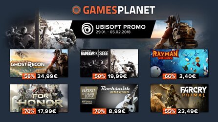 Rainbow Six: Siege für 19,99€ bei Gamesplanet - Wildlands, For Honor und Rocksmith ebenfalls bis zum 5. Februar im Angebot