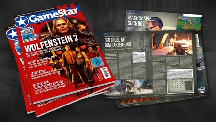 Die neue GameStar - jetzt im Handel - Wolfenstein 2: The New Colossus im exklusiven Vorabtest