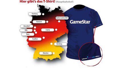 GameStar: limitierte Sonderausgabe - Jubiläums-Magazin mit T-Shirt im Handel