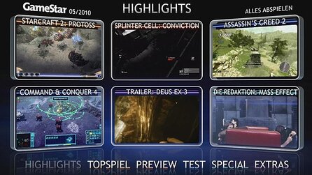 Video-Highlights 052010 - Die Highlights der GameStar-DVD