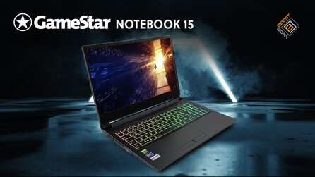 GameStar-Notebook 15 - Inte Core i7-9750H + GeForce RTX 2060