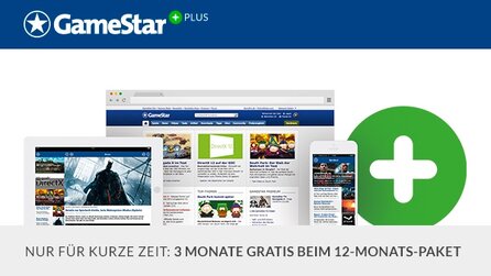 3 Monate GameStar Plus gratis - Nur noch bis 31. Juli beim 12-Monats-Paket
