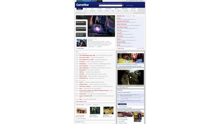 GameStar.de - Neue Startseite - Erhöhte Übersichtlichkeit, noch mehr News
