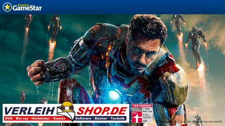 Neue Online-Videothek bei GameStar.de Premium - Monatlicher Gutschein über 2,99 Euro bei Verleihshop.de