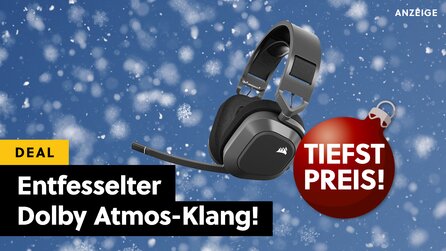 Selten war Dolby Atmos-Surround Sound SO günstig: Corsair Gaming-Headset im Tiefstpreis-Angebot bei Amazon!