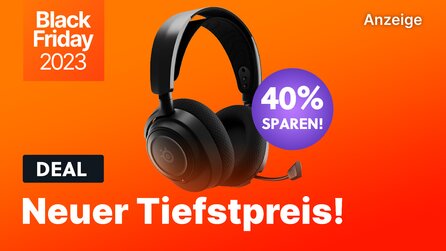 Black Friday 2023: Hochwertiges Wireless Gaming-Headset mit 38 Stunden Akkulaufzeit so günstig wie nie bei Amazon!