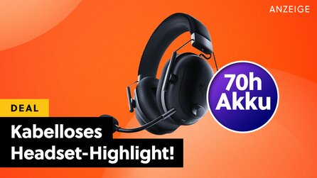 Teaserbild für Kabellos, klangstark und bis zu 70 Stunden Akkulaufzeit: Eines der besten Gaming-Headsets ist jetzt sagenhaft günstig!