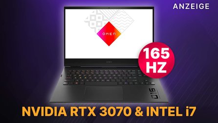 600€ Rabatt bei Amazon: 165Hz Gaming Laptop mit NVIDIA RTX 3070 + Intel i7 im Hammerangebot