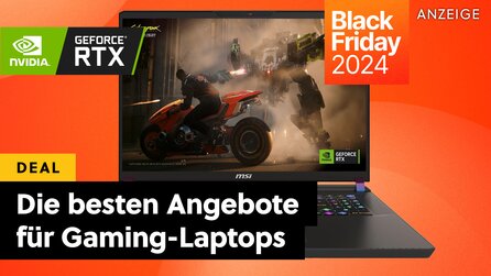 Die 4 besten Gaming-Laptop-Angebote mit Nvidia GeForce RTX-Grafik am Black Friday auf Amazon