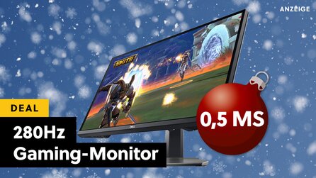 Lässt gewöhnliche 144Hz-Monitore im Regen stehen: Unfassbar schneller Gaming-Monitor mit 280Hz im Amazon-Angebot!