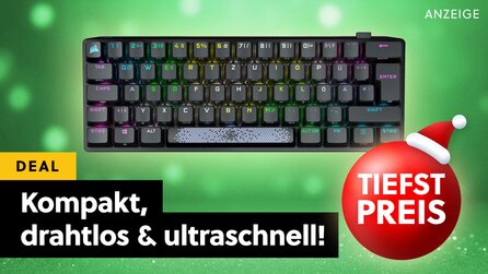 Tiefstpreis-Hammer bei Amazon: Mechanische + kabellose Gaming-Tastatur von Corsair mit 35% Rabatt günstiger denn je!