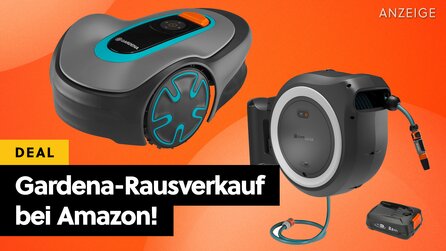 Teaserbild für Mähroboter, Schlauchtrommeln, Gartenwerkzeuge und mehr: Gardena jetzt bei Amazon zu Schleuderpreisen!