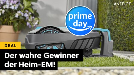 Dieses Prime Day Angebot ist der heimliche Gewinner - bringt euren Rasen in EM-Form und holt euch diesen Mähroboter zum Hammerpreis!