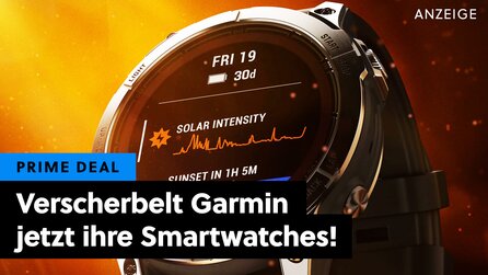 Garmin besiegt den inneren Schweinehund - Die beliebte Garmin Fenix 7 Pro gibt es zum Hammerpreis am Prime Day!