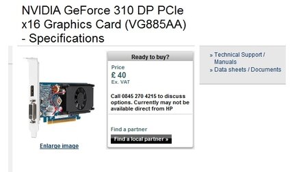 Nvidia - Geforce 310 aufgetaucht (Update)