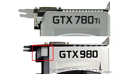Nvidia Geforce GTX 980 - Fotos der Grafikkarte mit und ohne Kühler
