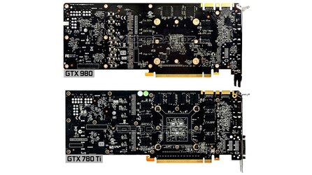 Nvidia Geforce GTX 980 - Fotos der Grafikkarte mit und ohne Kühler