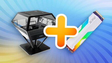 Diamant-PC mit Leucht-SSD: Wer einen einzigartigen PC möchte, sollte sich diese Hardware genauer anschauen