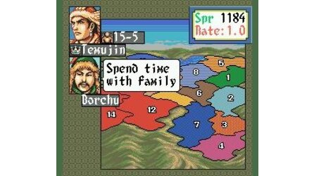 Genghis Khan II: Clan of the Grey Wolf Sega Mega Drive