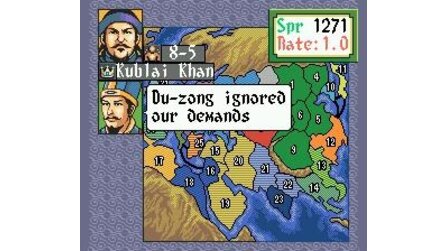 Genghis Khan II: Clan of the Grey Wolf Sega Mega Drive