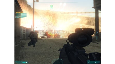 Ghost Recon Advanced Warfighter 2 - PhysX-Effekte