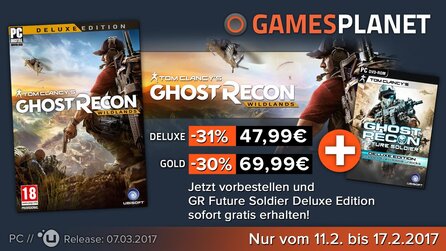 Ghost Recon: Wildlands - Editionen im Überblick, kostenloses Spiel für Vorbesteller bei Gamesplanet