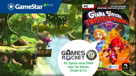 Indie-Hit bei GameStar Plus - Giana Sisters: Twisted Dreams von Gamesrocket.de