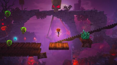 Giana Sisters: Twisted Dreams - Screenshots aus dem Halloween-DLC (2013)