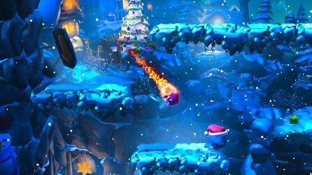 Giana Sisters: Twisted Dreams - Screenshots aus dem DLC »Christmas Level«