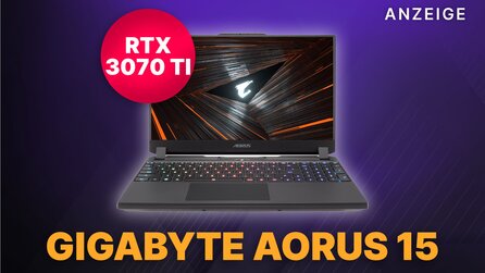 RTX 3070 Ti, i7 und 165 Hz: Gigabyte Gaming Laptop jetzt im Top-Angebot
