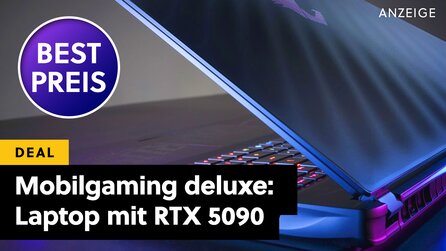 Mobil zocken ohne Abstriche: Luxus-Laptop mit RTX 5090 und 64 GB RAM im Angebot bei MediaMarkt