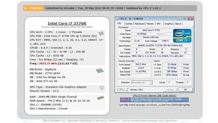 Intel Core i7 3770K - Gigabyte meldet Übertaktungsrekord mit mehr als 7 GHz