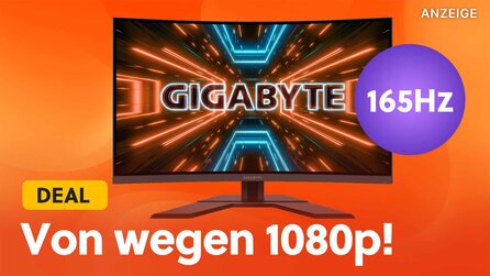 32 Zoll Curved-Gaming-Monitor mit 1440p und über 144Hz im Angebot: So günstig war er schon lange nicht mehr!