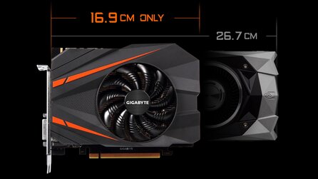 Gigabyte Geforce GTX 1080 Mini ITX - Neuer Rekord mit nur 169 Millimetern Länge