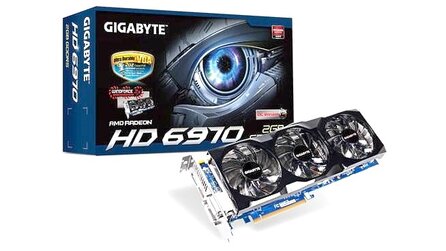 Gigabyte Radeon HD 6970 OC2 - Mit Windforce-Kühler und noch höheren Taktraten