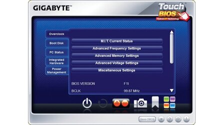 Gigabyte Touch BIOS - Screenshots