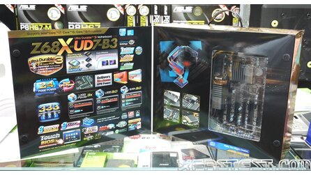 Gigabyte Z68X-UD7-B3 - Erstes Mainboard mit Z68-Chipsatz im Handel