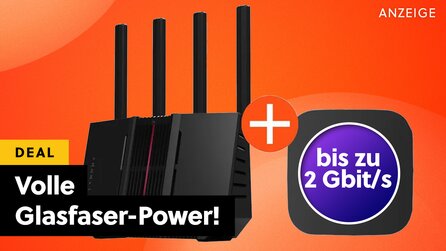 Volle Glasfaser-Power mit WiFi 7: Mit diesem genialen und günstigen ASUS-Telekom-Bundle macht ihr euer WLAN-Heimnetz fit für die Zukunft!