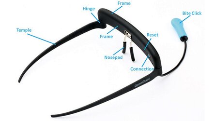 GlassOuse - Maus-Ersatz durch Kopf- und Mundbewegungen