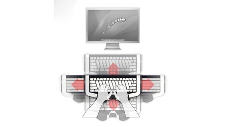 Glide Keyboard - Maus und Tastatur gleichzeitig
