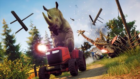 Goat Simulator 3 - Screenshots zur Ziegen-Sandbox