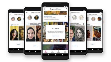 Google Arts + Culture App - Eigenes Selfie mit Kunstwerken vergleichen