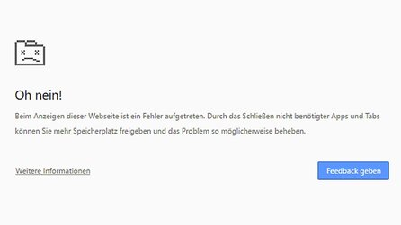 Google Chrome - Kurze Zeichenfolge lässt Browser abstürzen