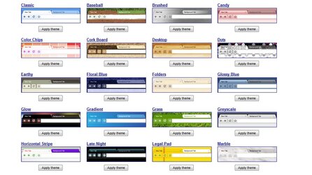 Google Chrome - 28 neue Themes online