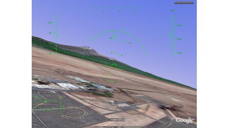 Google Earth - Versteckter Flug-Simulator