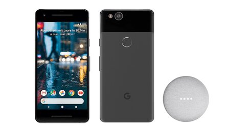 Google Pixel 2 + Home mini mit Telekom-Vertrag für einmalig 1€ - Aktuelle Mobilfunktarif-Angebote bei MediaMarkt